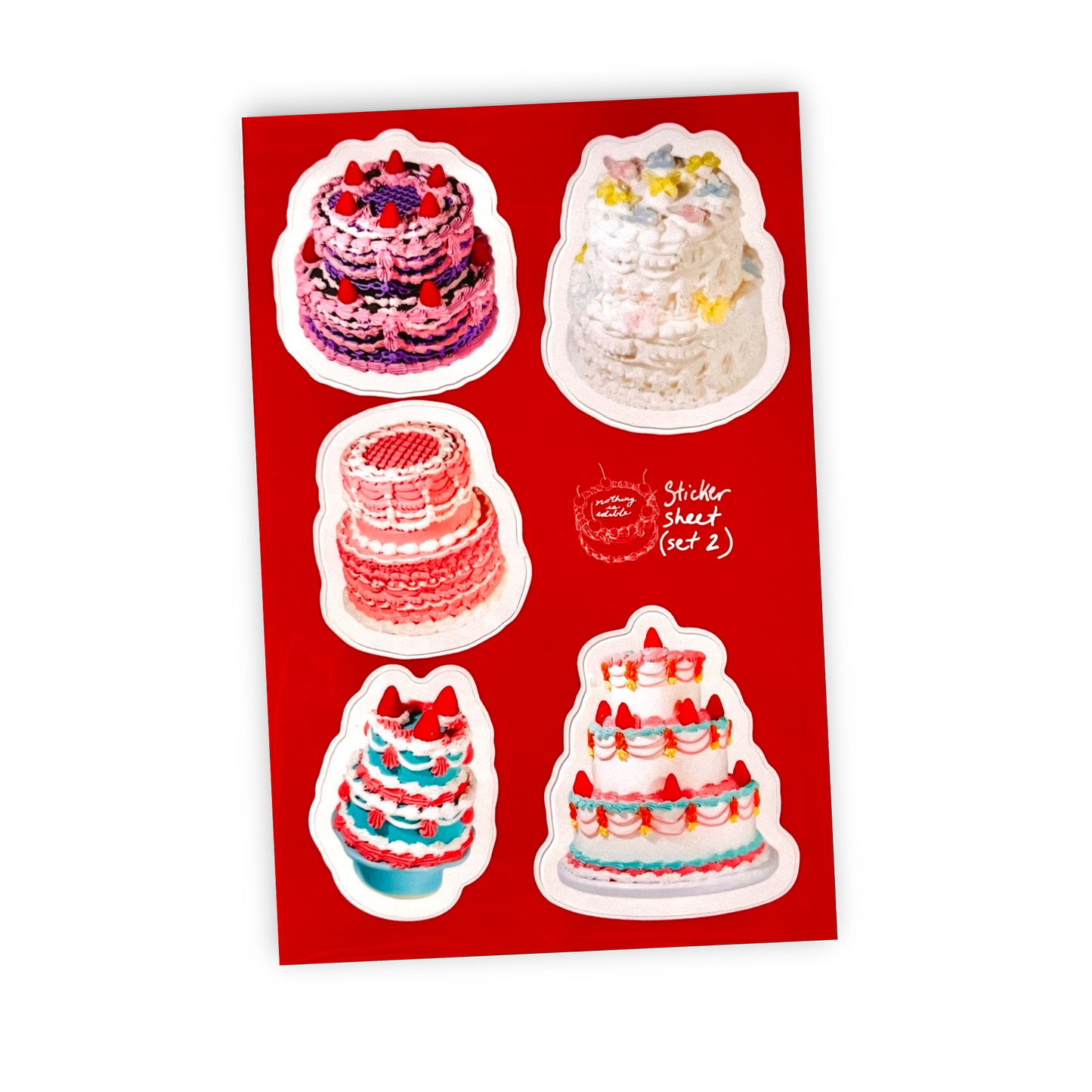 Nothing is Edible sticker sheet (set 2)