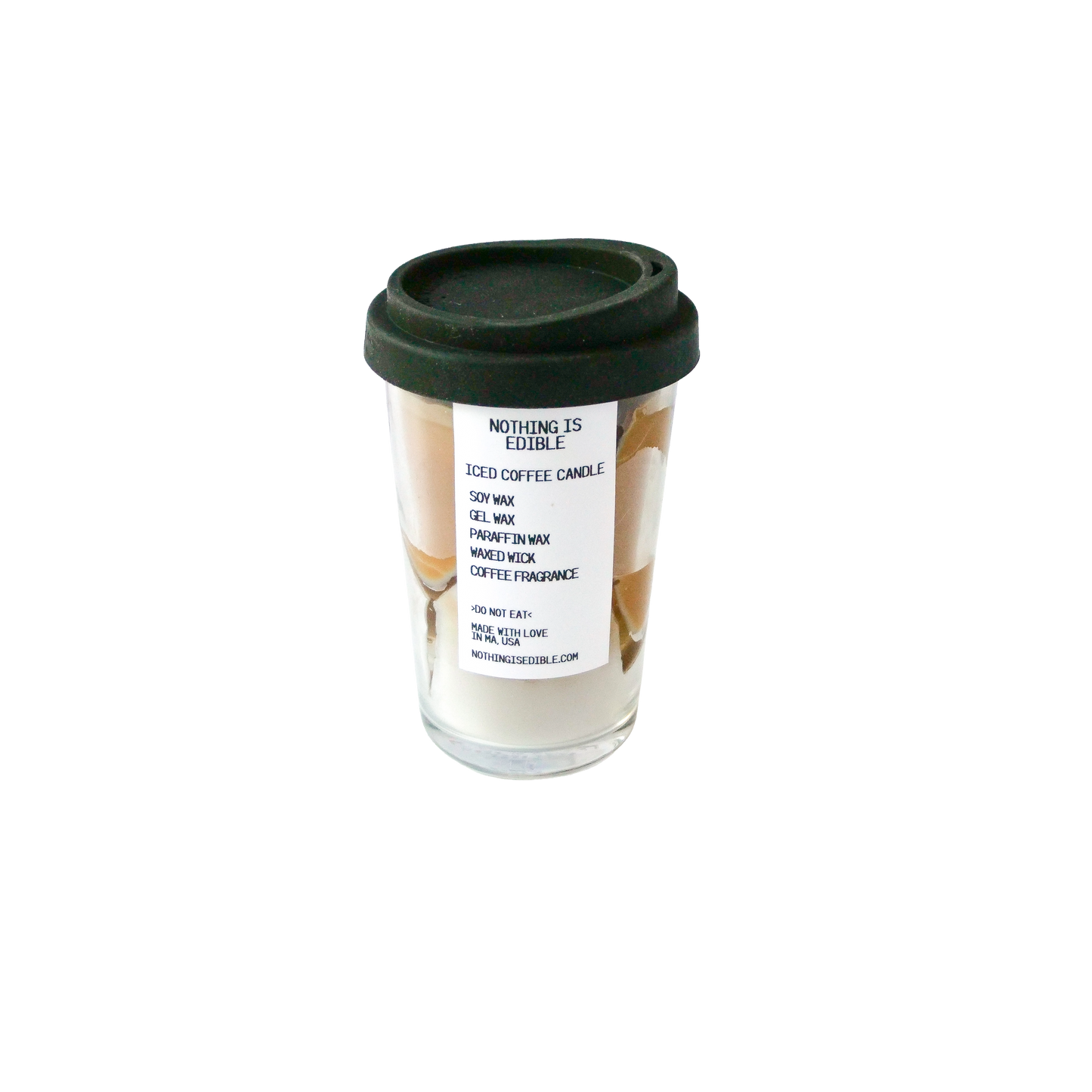 Iced coffee candle