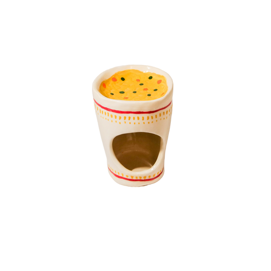 Cup ramen wax warmer