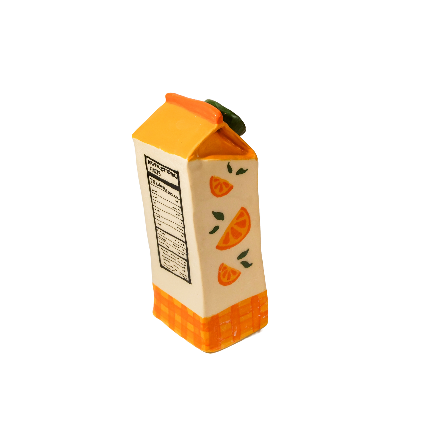 Orange juice vase