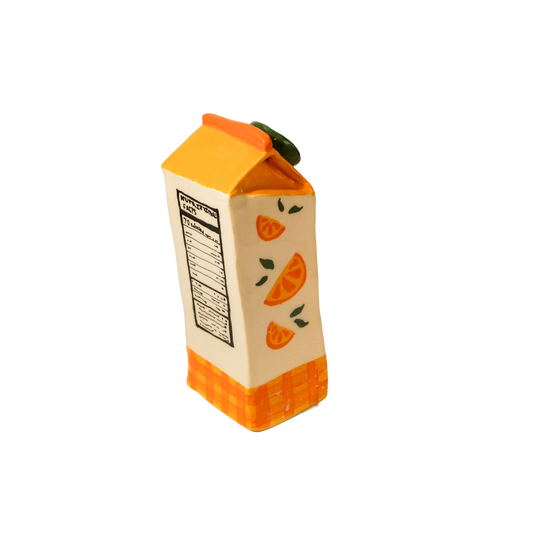 Orange juice vase