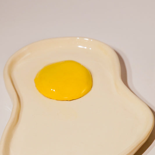 Toast & egg dishes set
