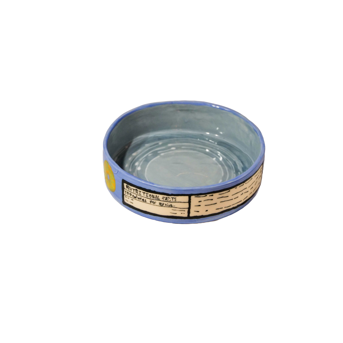 Canned pineapple plate