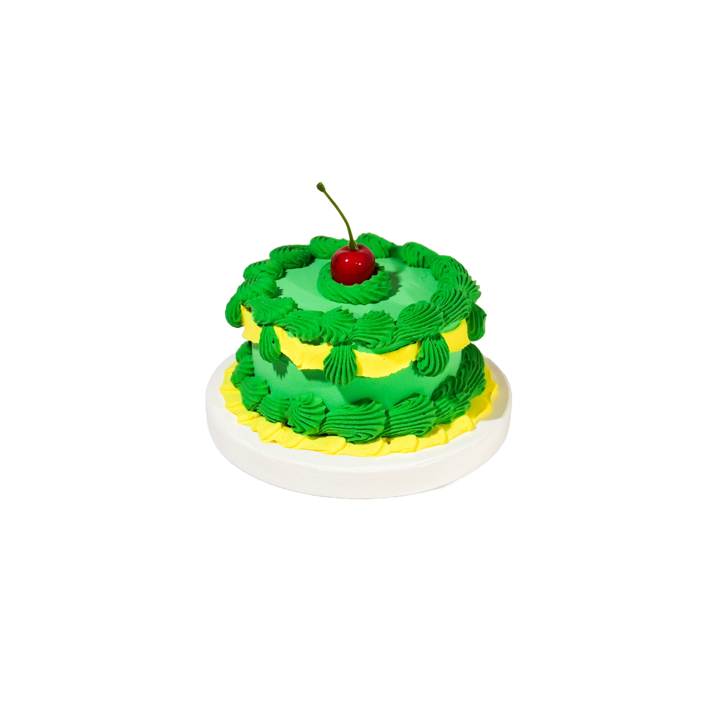 Green green cake wall hanging