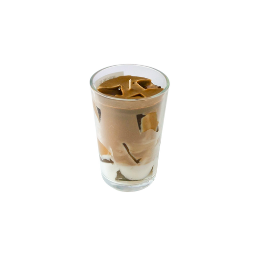 Iced coffee candle