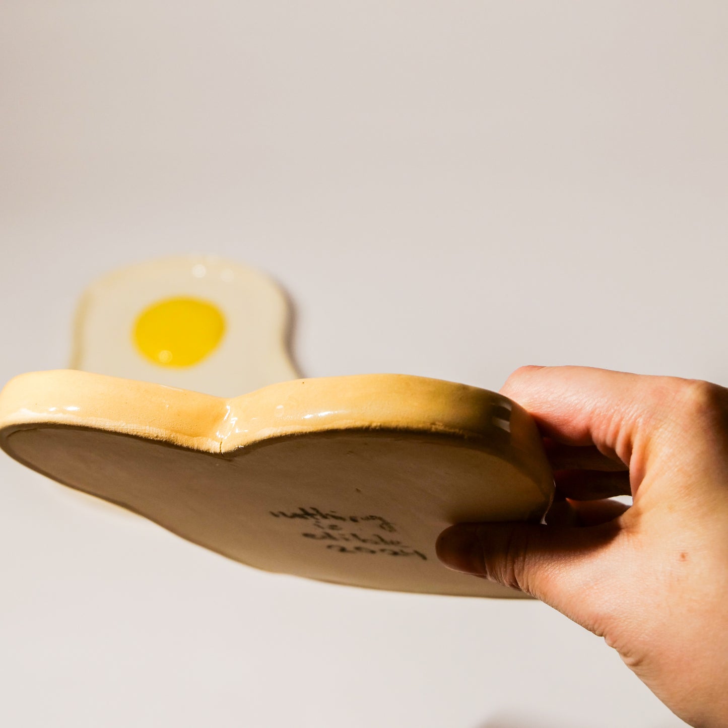 Toast & egg dishes set