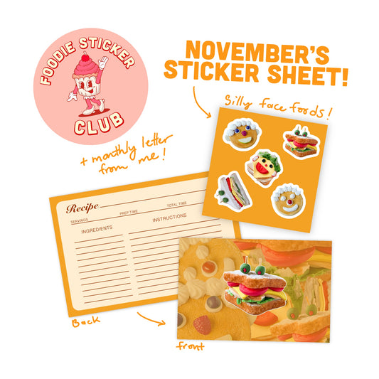Foodie Sticker Club