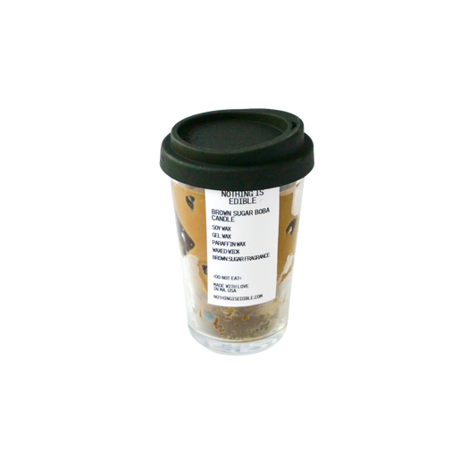 Brown sugar milk tea candle