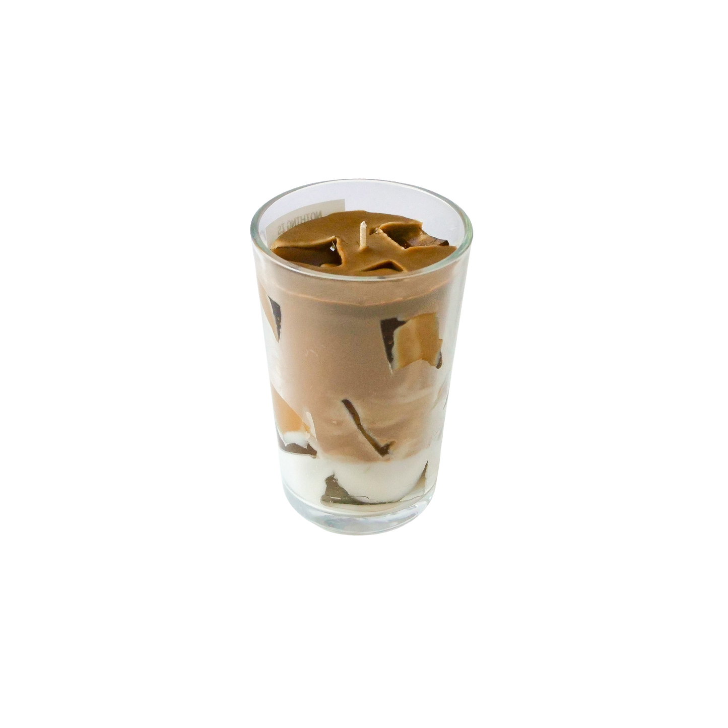 Iced coffee candle