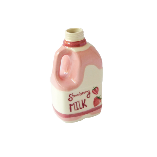 Strawberry Milk Vase