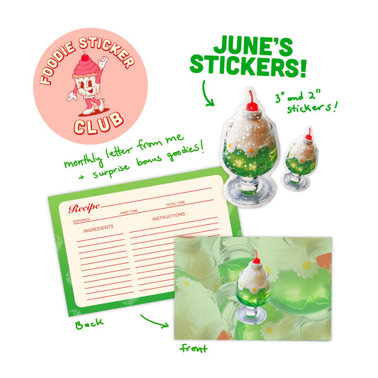 Foodie Sticker Club