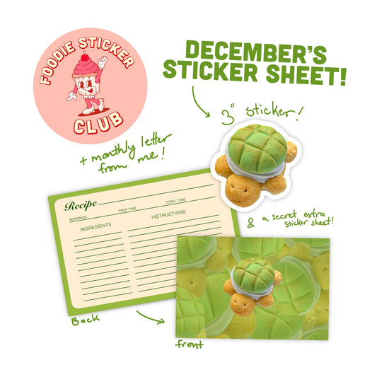 Foodie Sticker Club